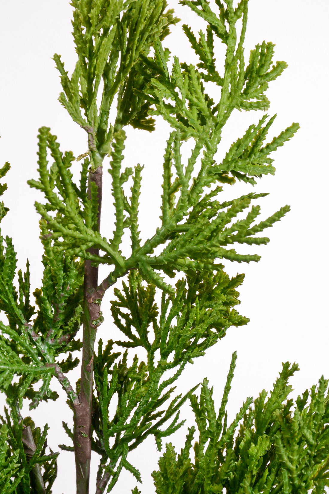 28" Just Cut Plastic Cedar Spray Natural/Green