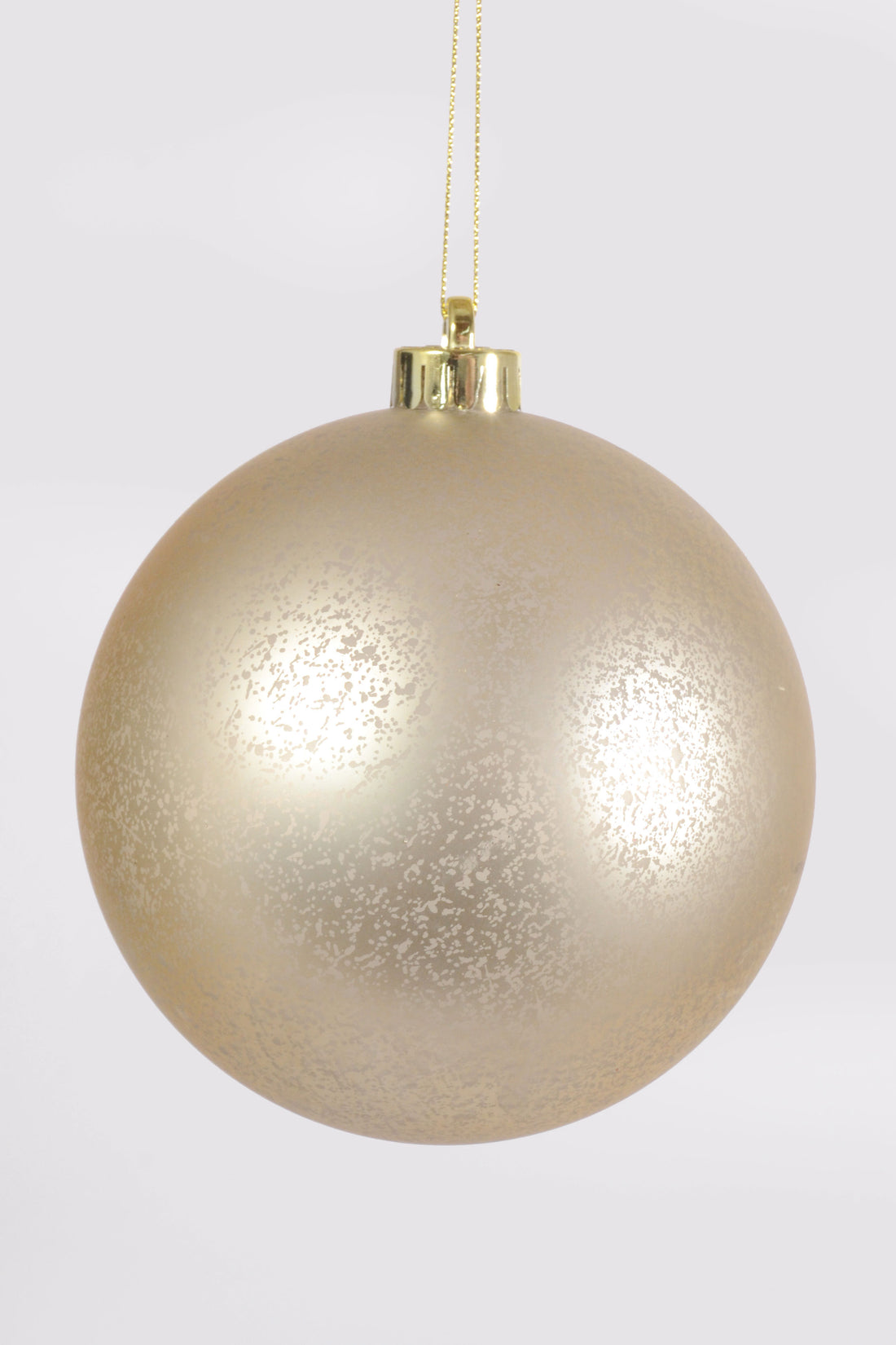 140MM VP Matt Mercury Ball Ornament BX-2 Champagne