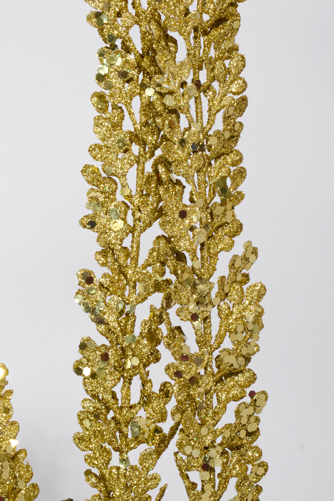 29" Glitter Fern Bush Gold