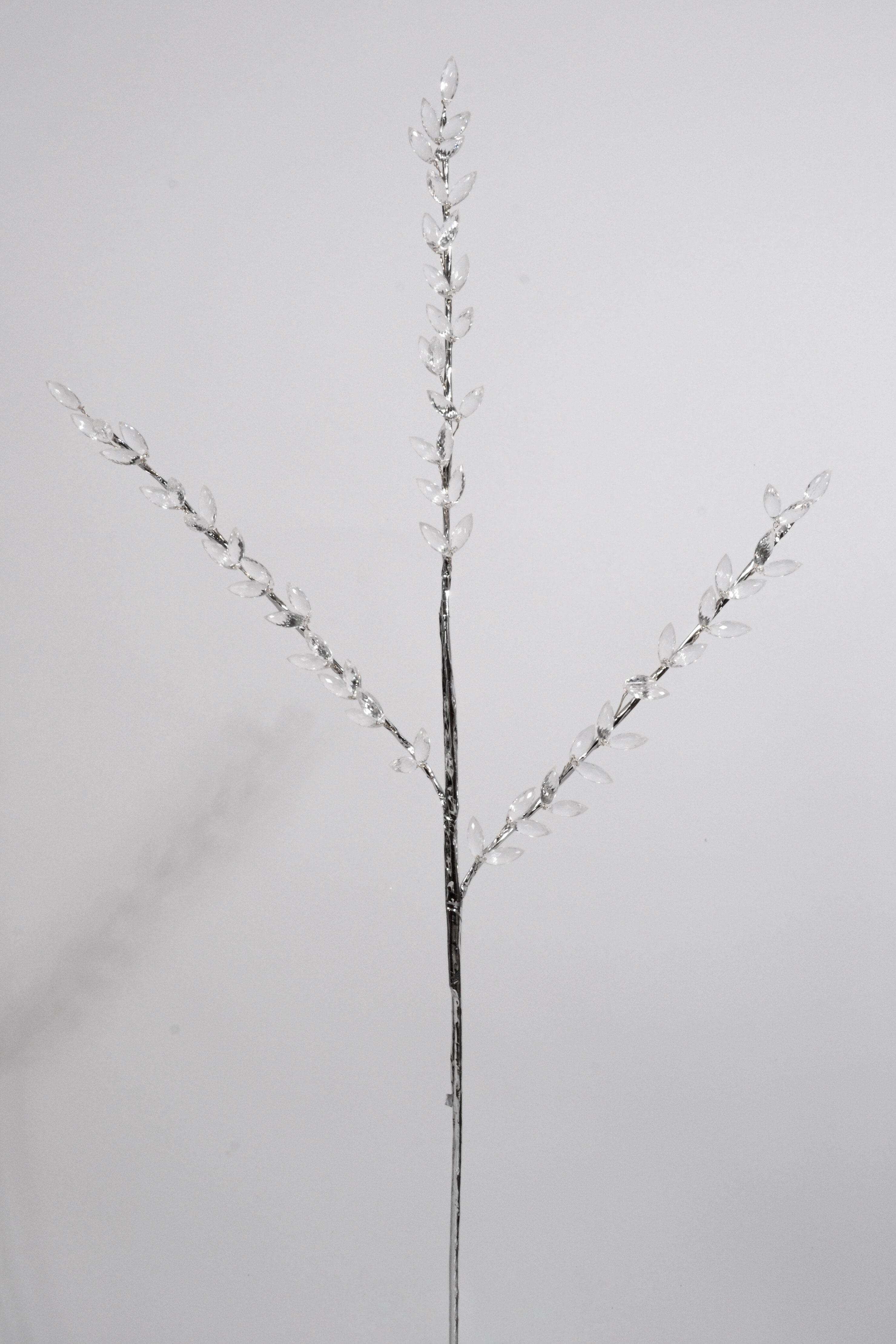 24" Crystal Bead Spray Clear