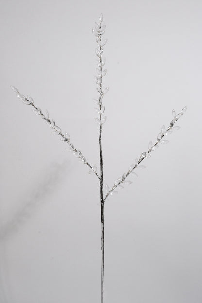 24" Crystal Bead Spray Clear