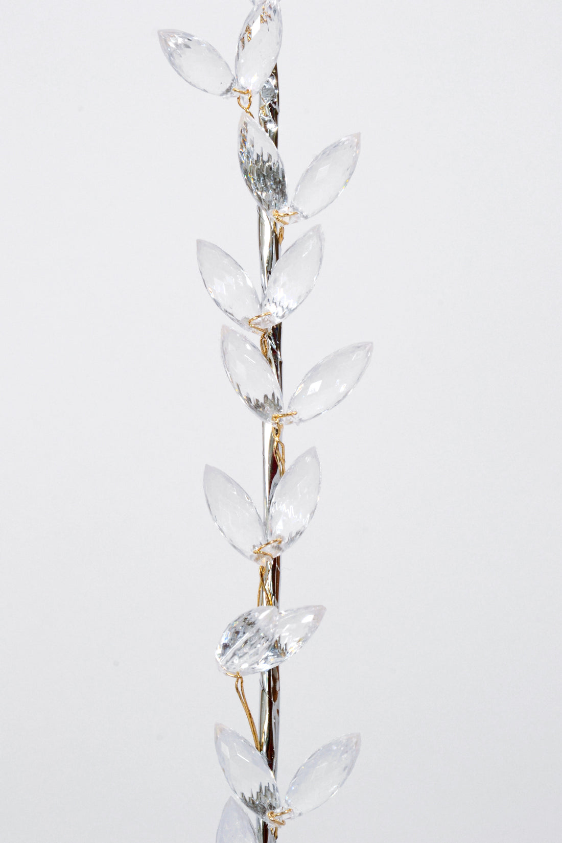 24" Crystal Bead Spray Clear