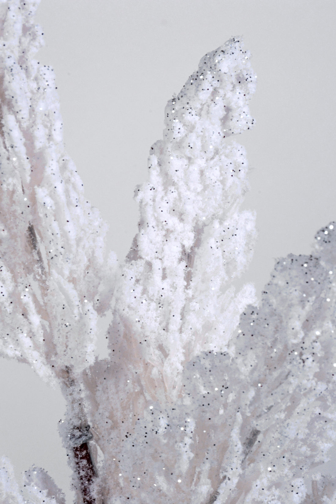 26" Frosted Pine Spray White