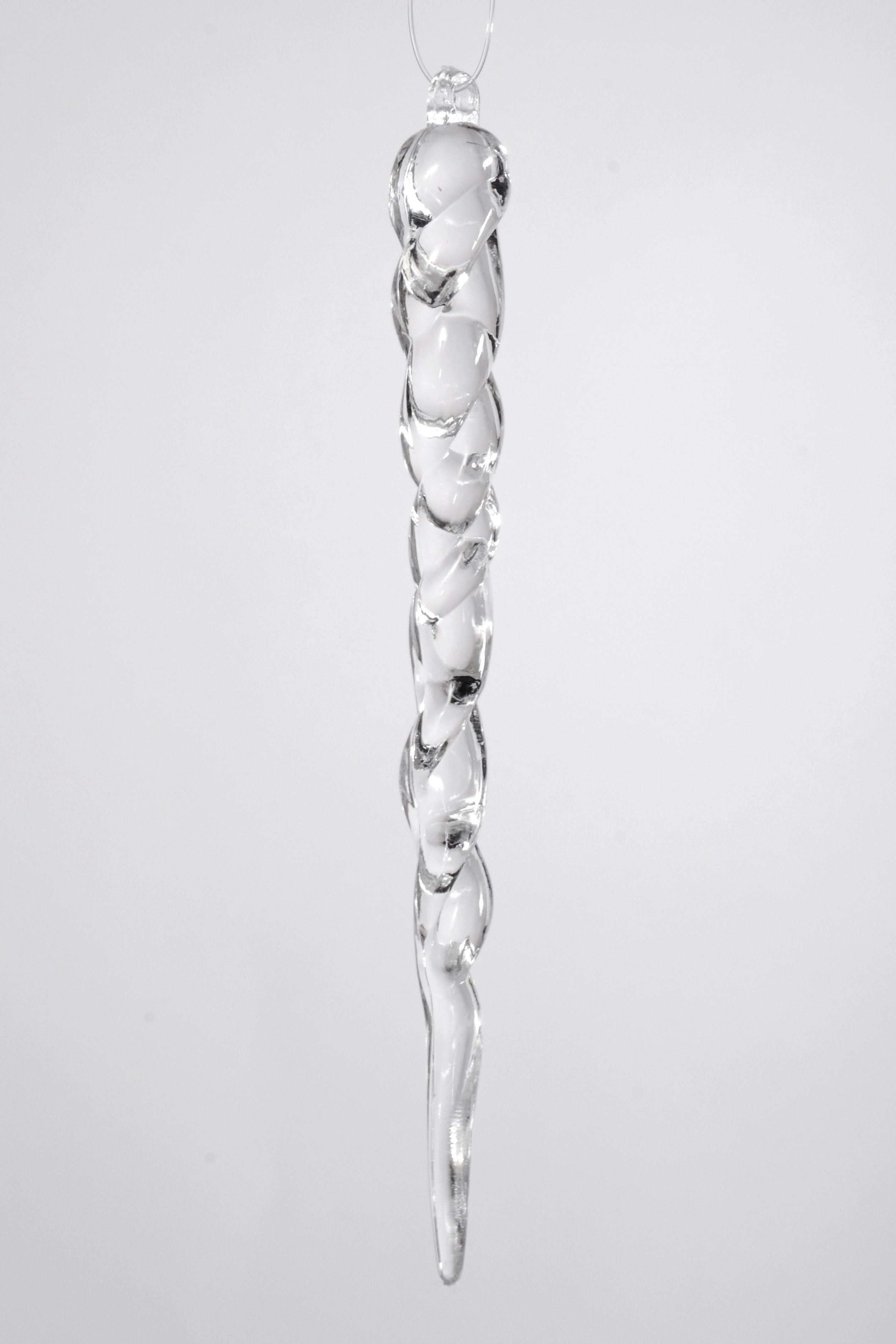 5" Icicles Clear Pkg10