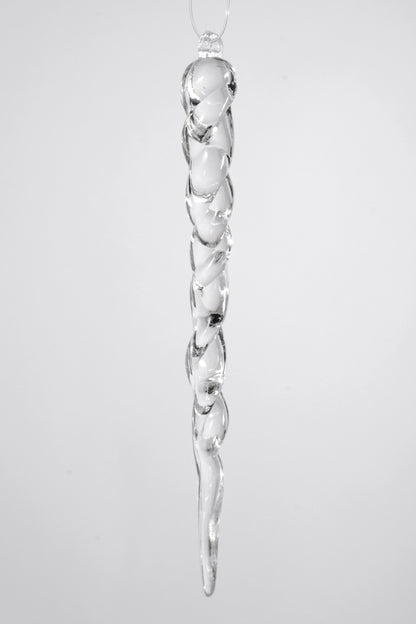 5" Icicles Clear Pkg10
