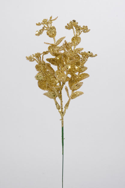 10" Eucalyptus Pick PKG12 Gold