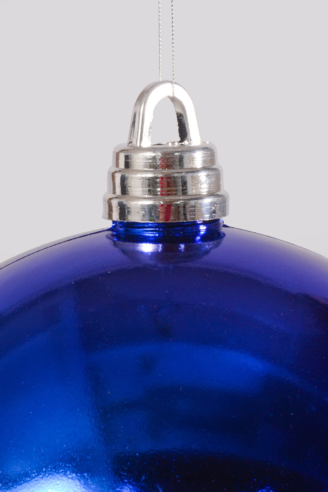 300MM Shiny Plastic Ball Ornament Royal Blue