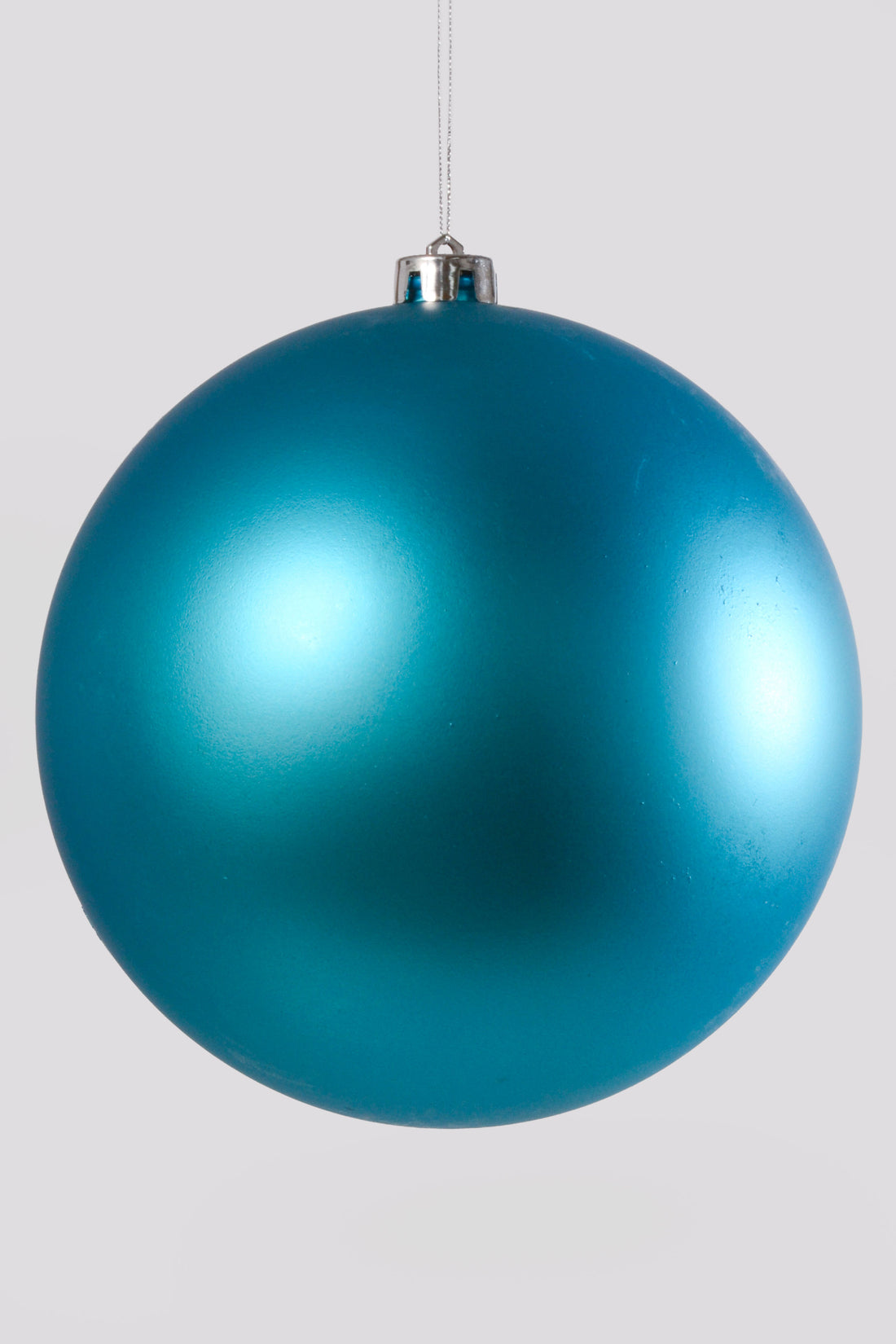 200MM Matte Plastic Ball Ornament Turquoise