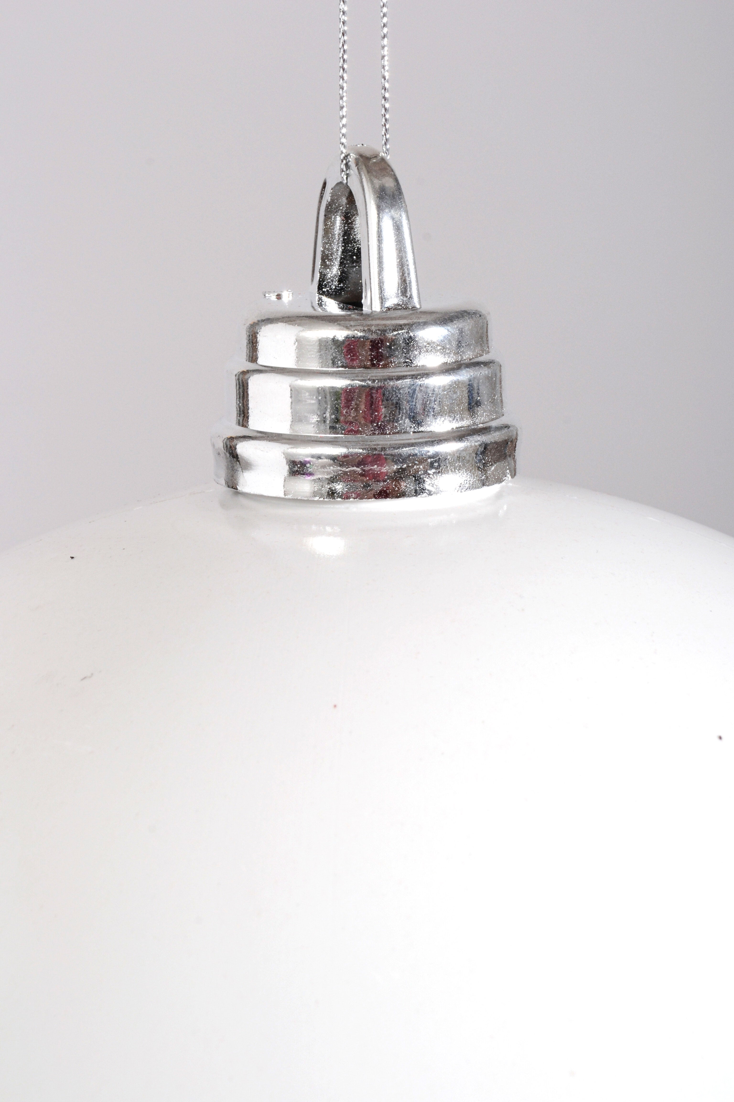 300MM Plastic Ornament Ball White