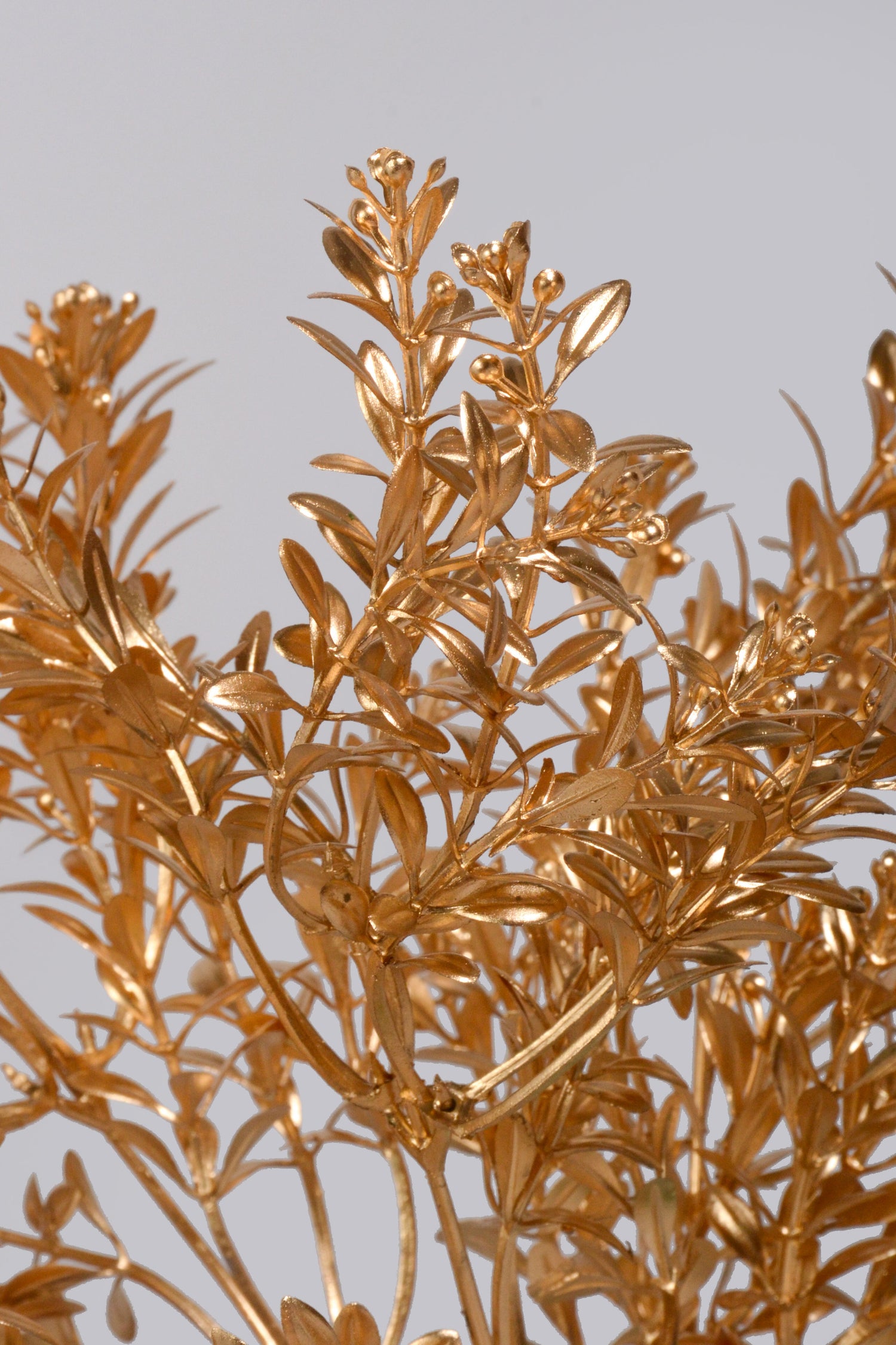 14" Metallic Grass Bush Gold