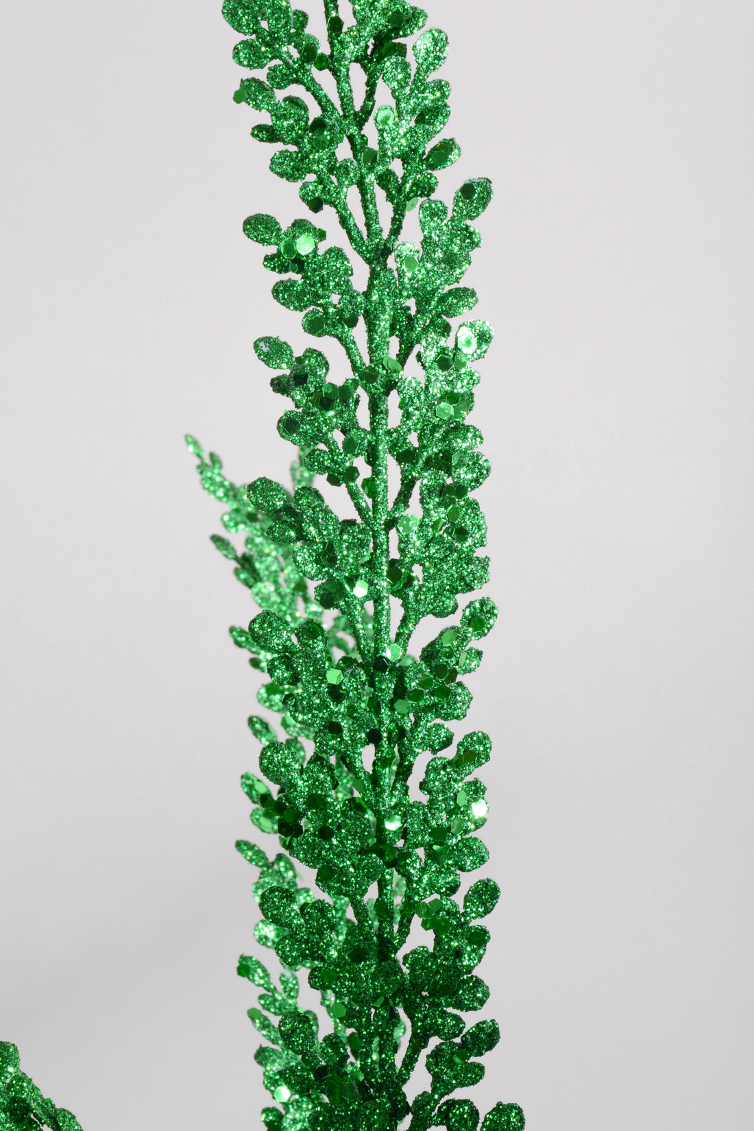 29" Glitter Fern Bush Green