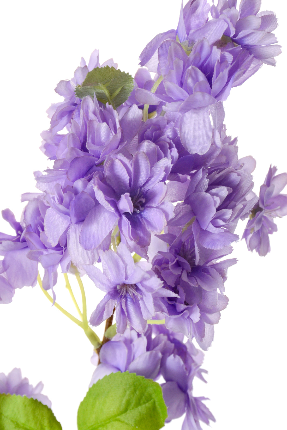 40" Silk Cherry Blossom Spray lavender