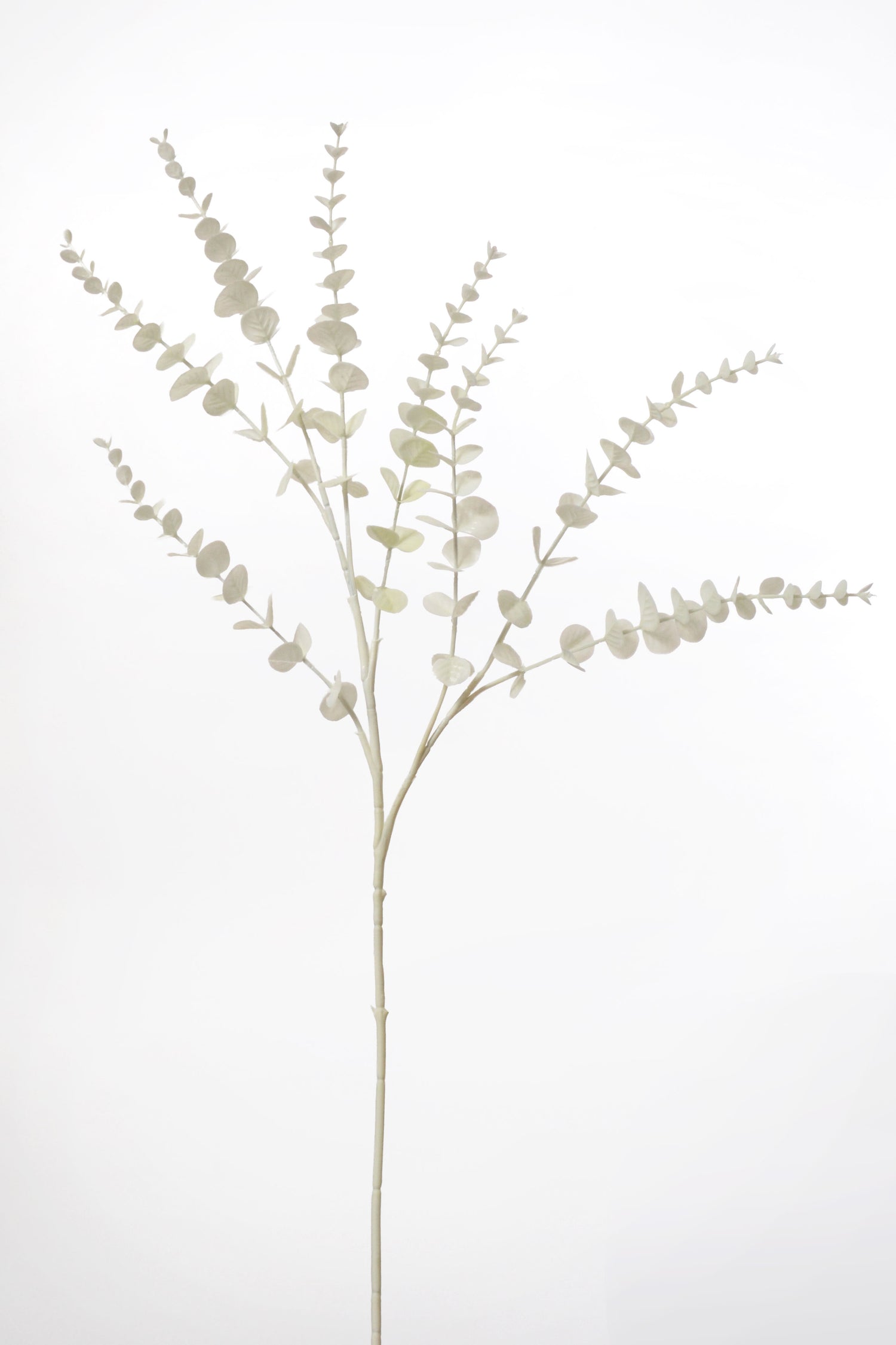 31" Artificial Eucalyptus Spray White