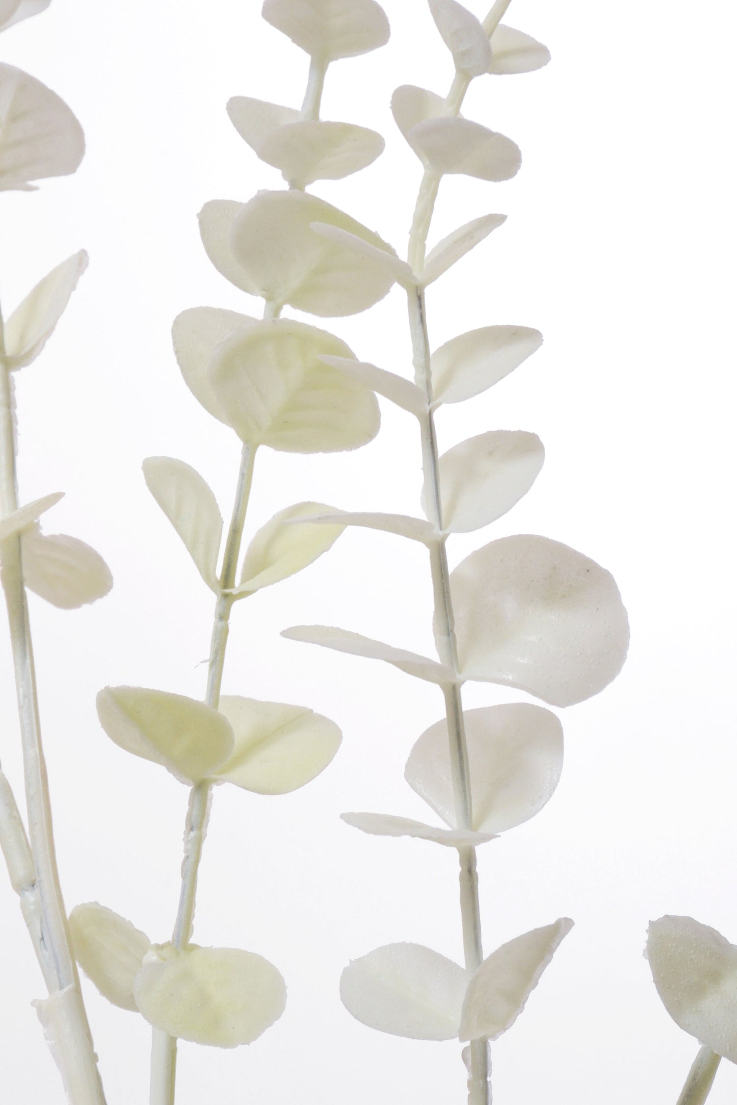 31" Artificial Eucalyptus Spray White