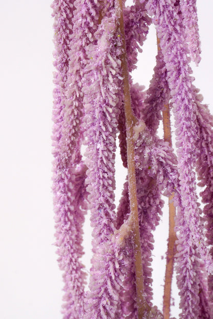 42" Artificial Amaranthus Hanging Spray Lavender