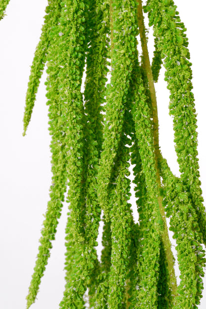 42" Artificial Amaranthus Hanging Spray Green