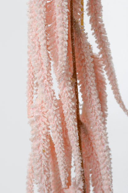 42" Artificial Amaranthus Hanging Spray Pink
