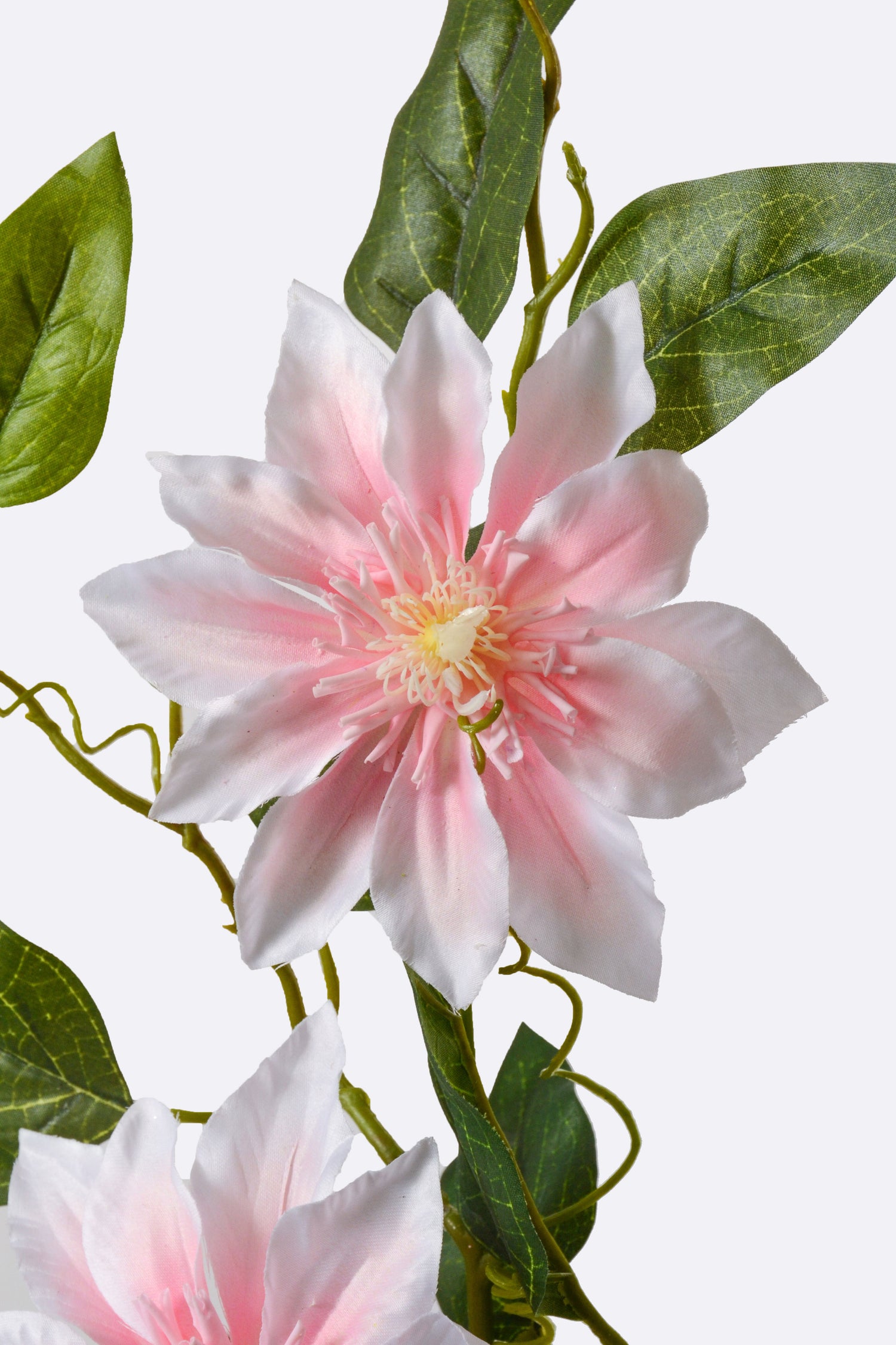 41" Silk Clematis Spray Pink