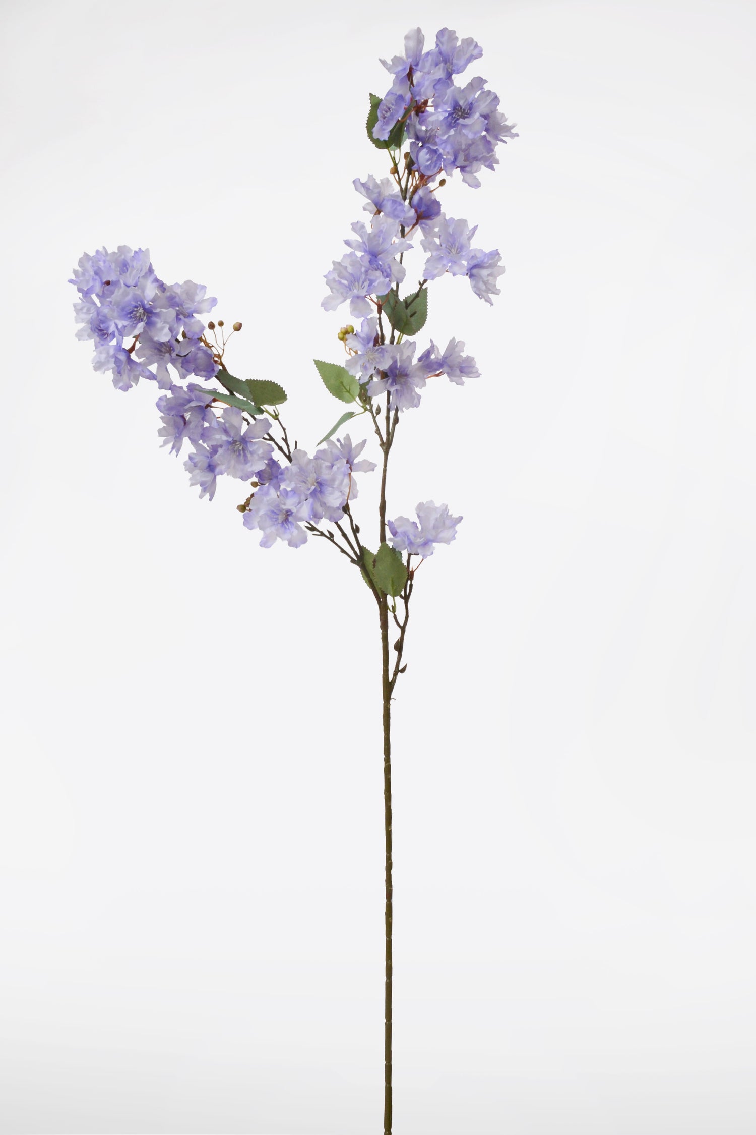 35" Silk Cherry Blossom Spray Lavender