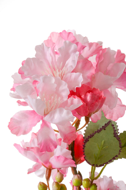 35.5" Silk Cherry Blossom Spray Pink