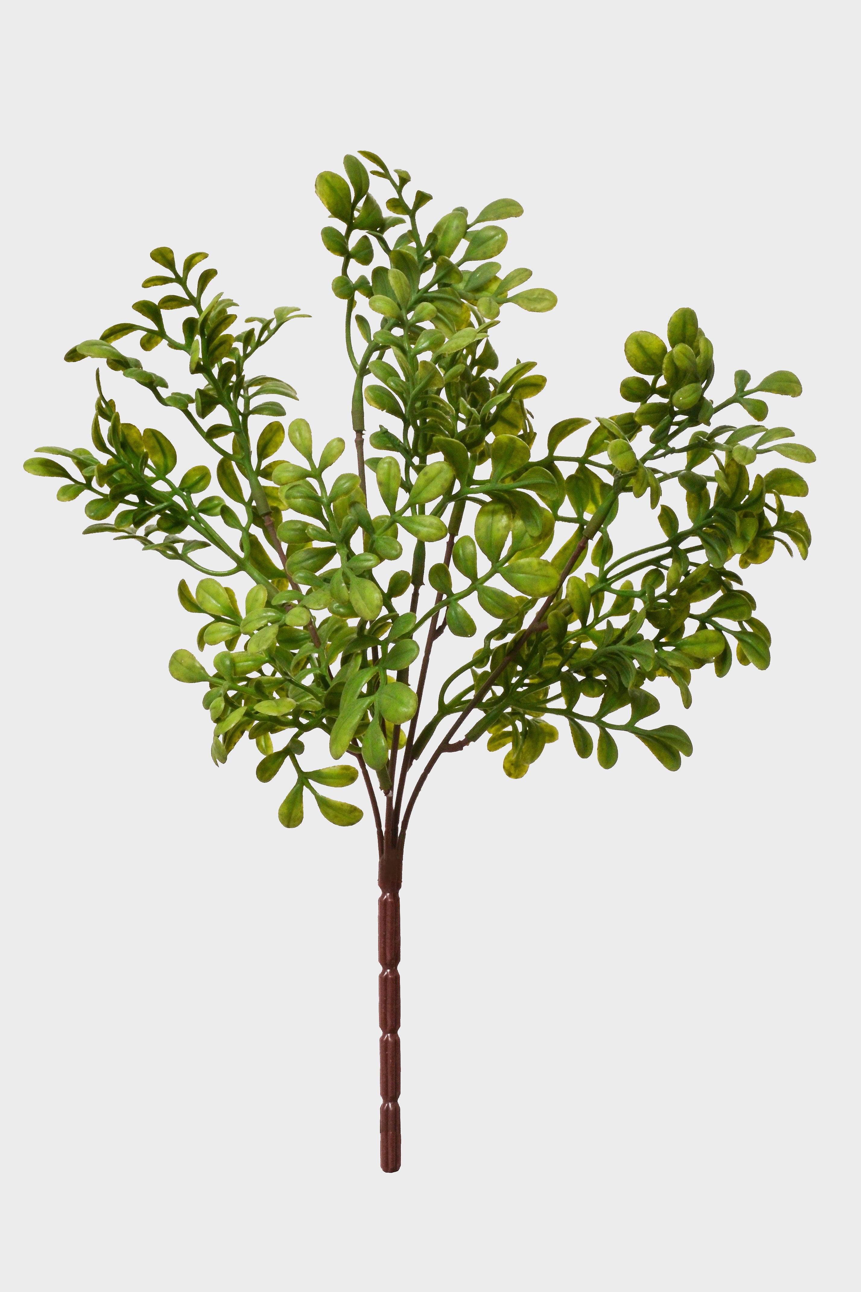 13" Artificial Common Rue Bush Green