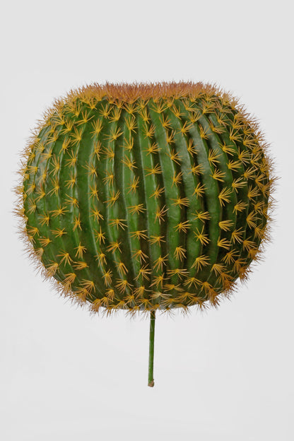 21.5" Artificial Cactus Ball Green