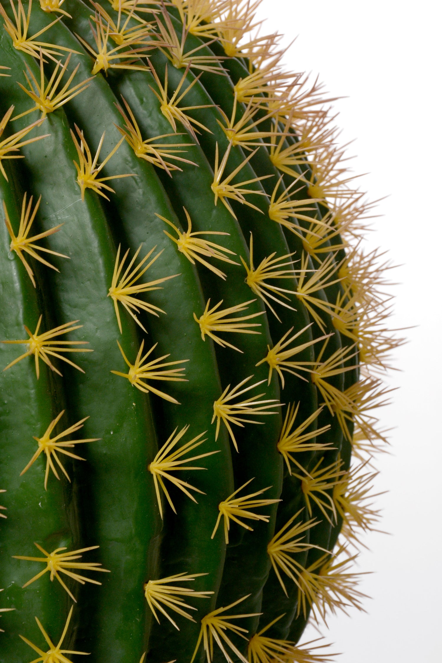 21.5" Artificial Cactus Ball Green