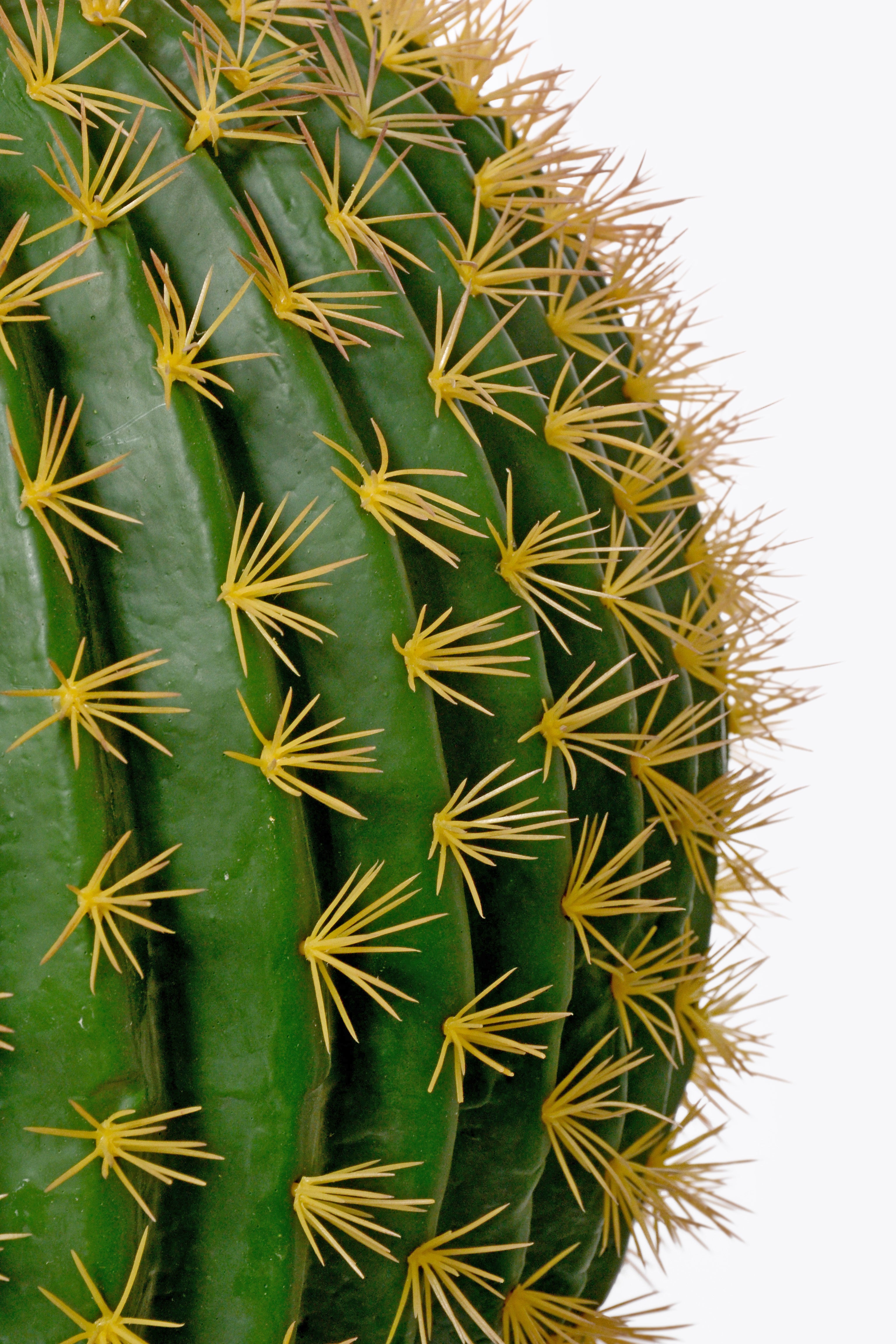 21.5" Artificial Cactus Ball Green