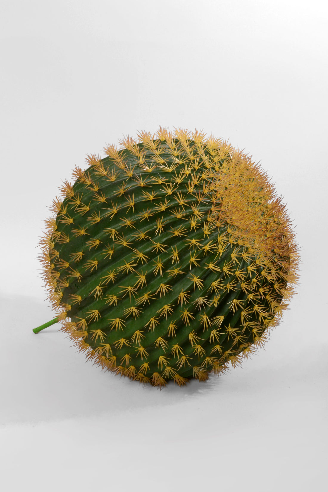 21.5" Artificial Cactus Ball Green