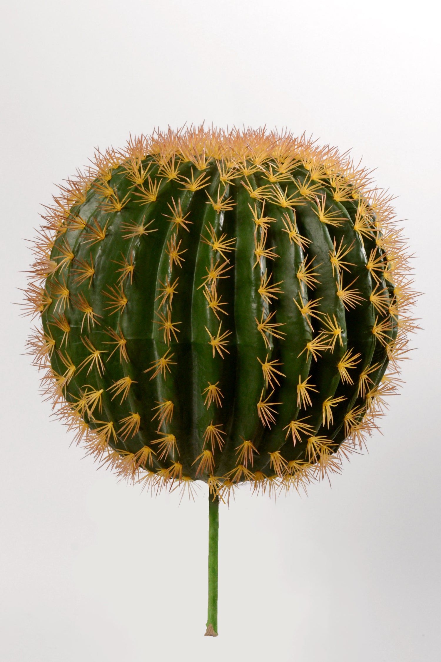 18" Artificial Cactus Ball Green