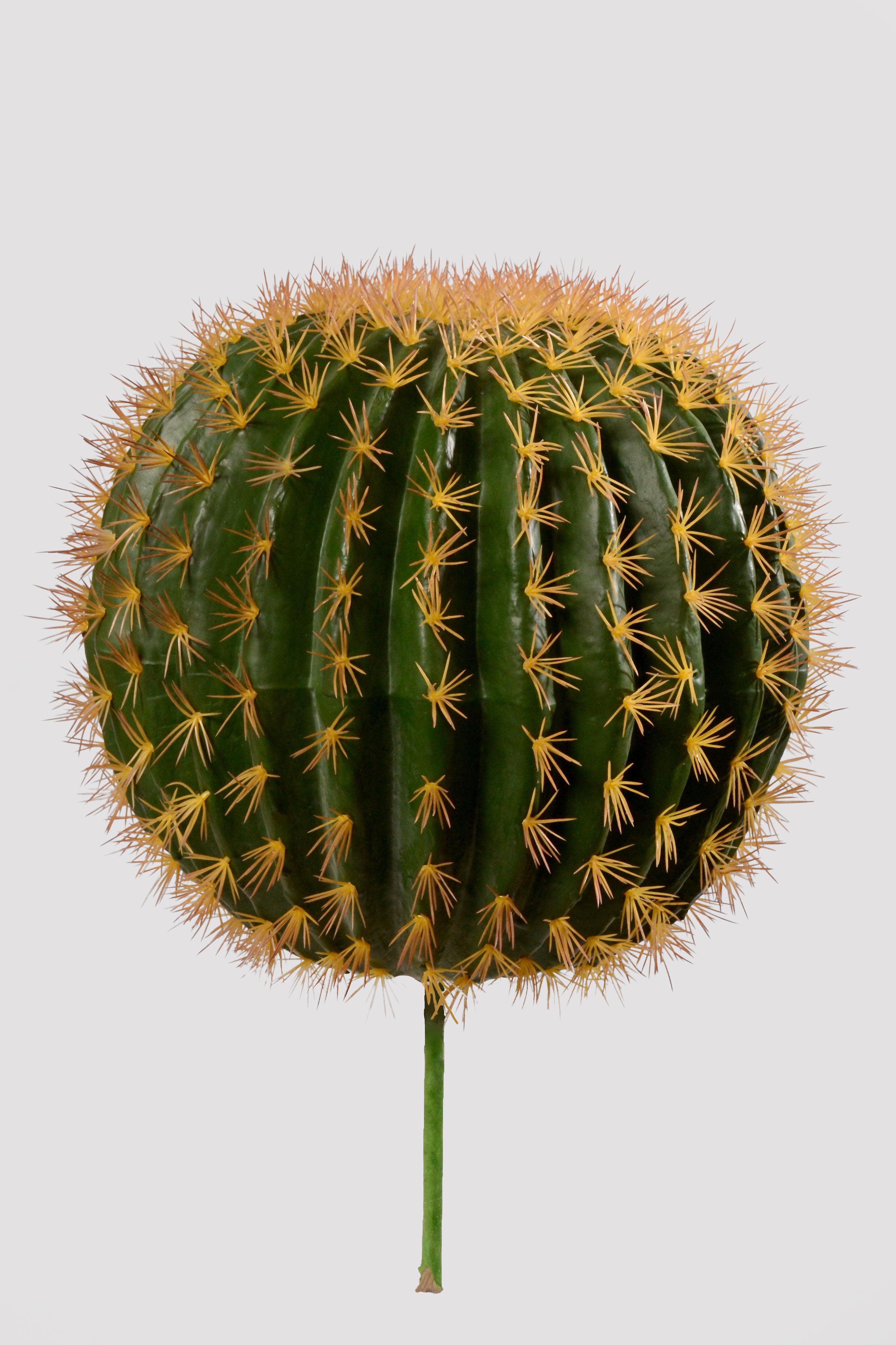 18" Artificial Cactus Ball Green
