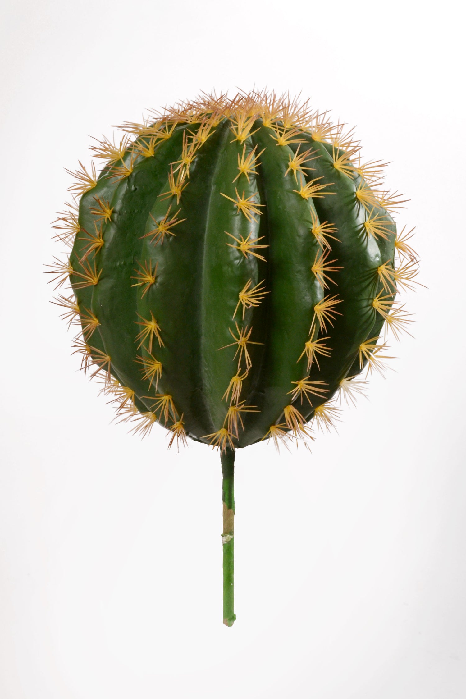 16" Artificial Cactus Ball Green