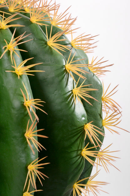 16" Artificial Cactus Ball Green