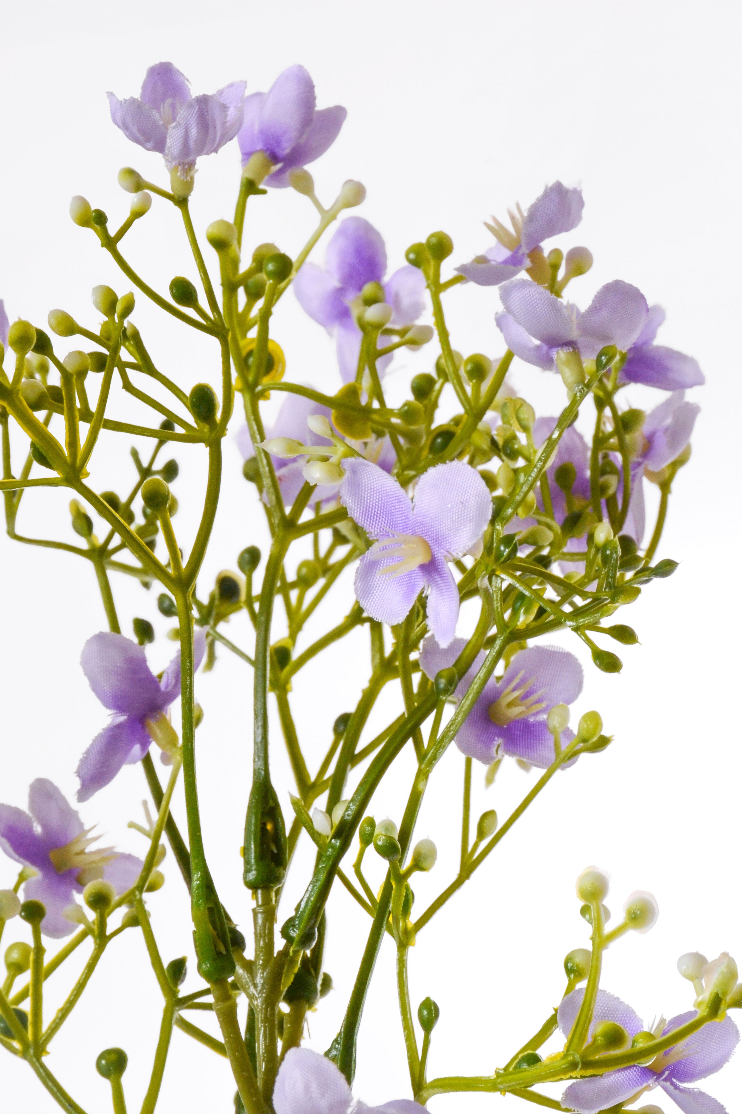 29.5" Silk Waxflower Spray Lavender