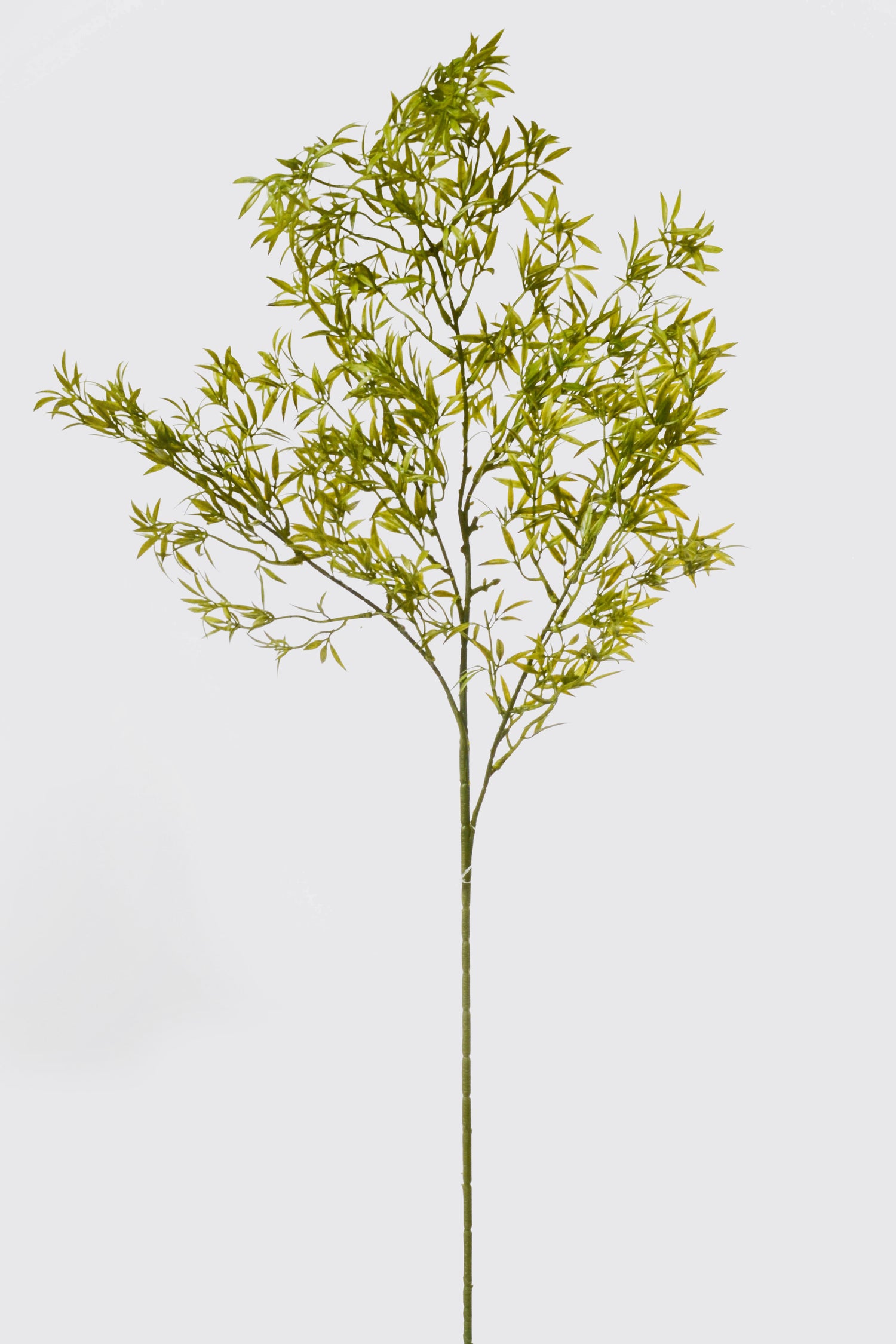 39.5" Artificial Ambrosia Leaf Spray Green