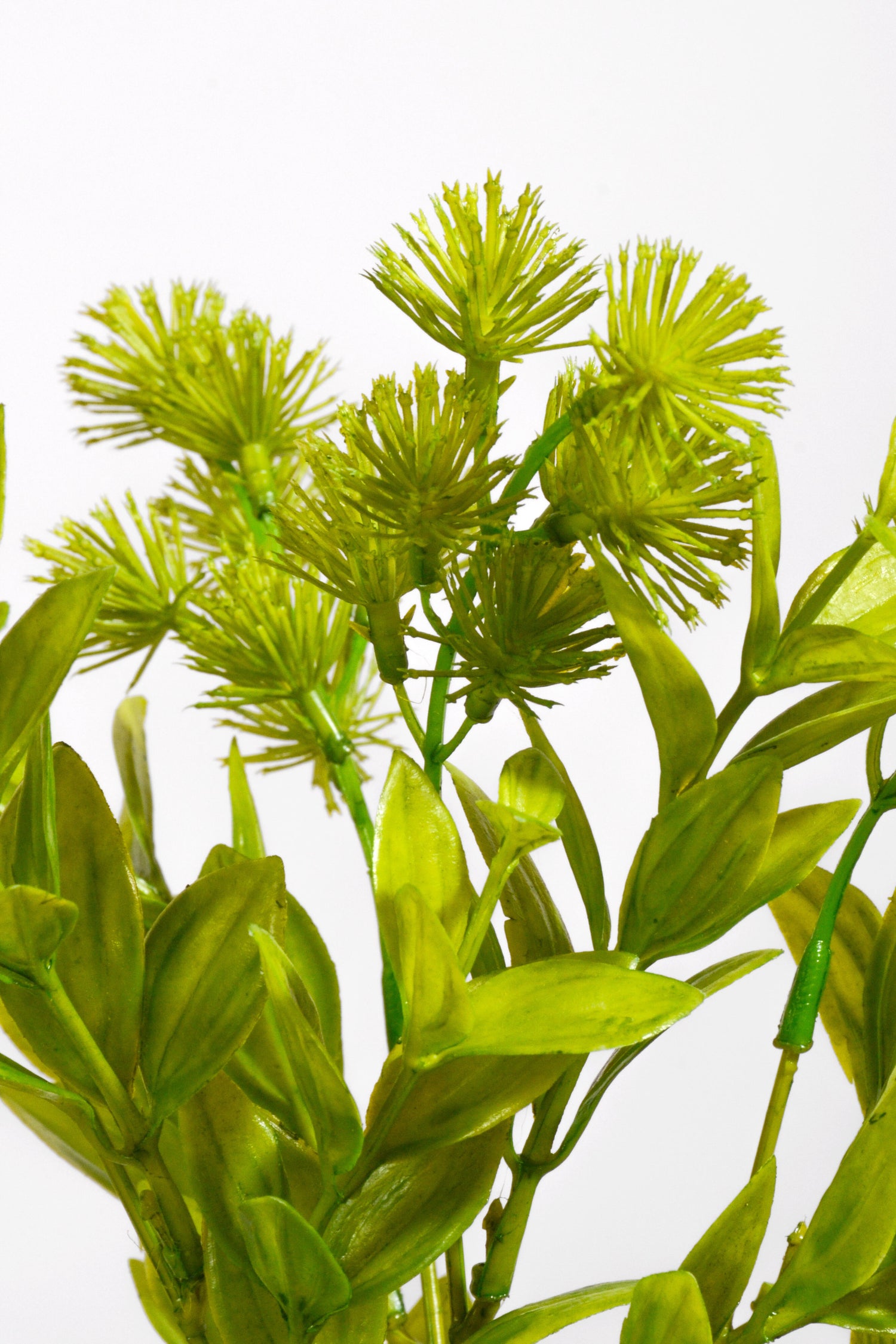 14" Artificial Alliums Bush Green