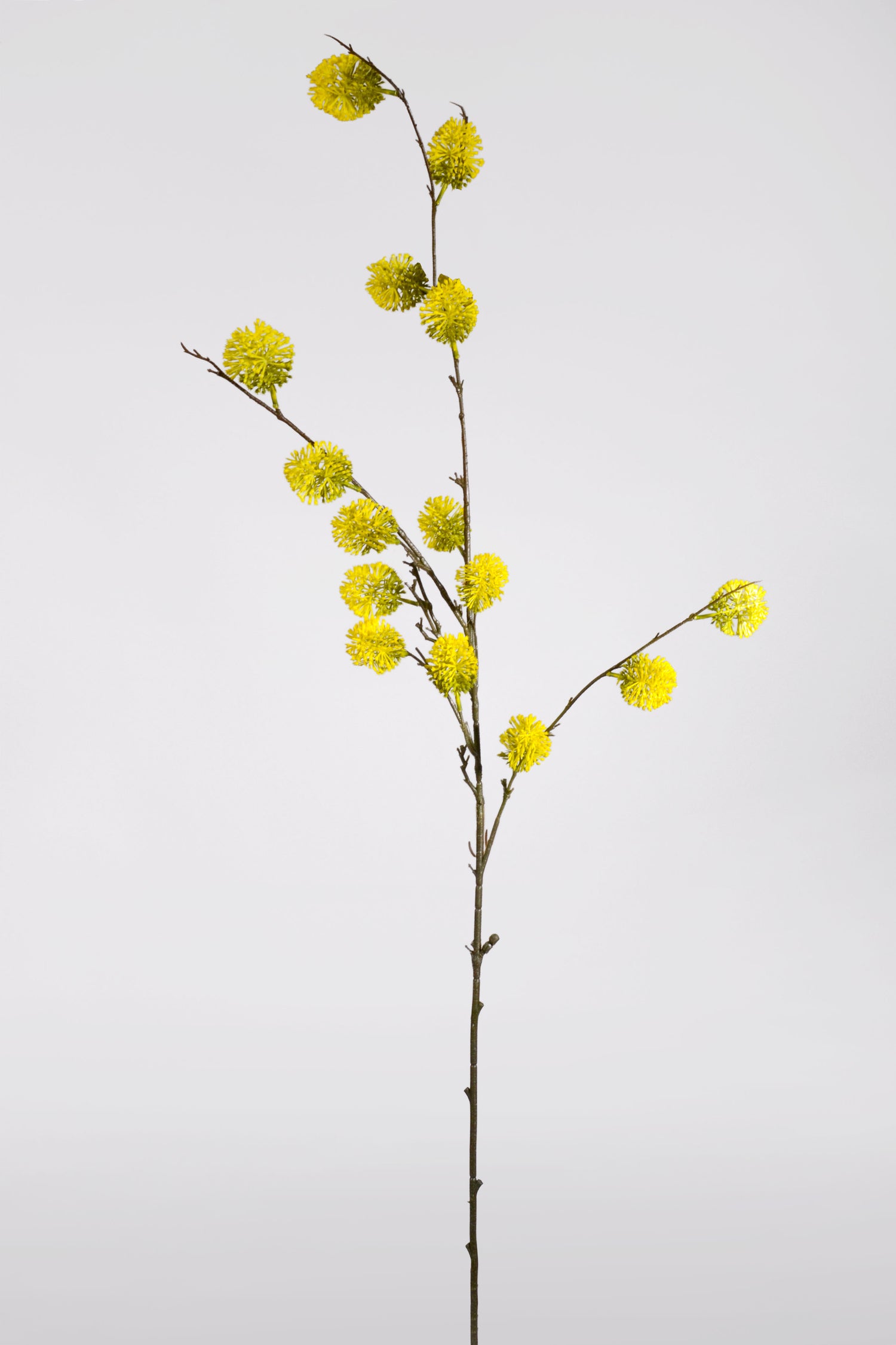 48.5" Artificial Thistle Spray Yellow/Green