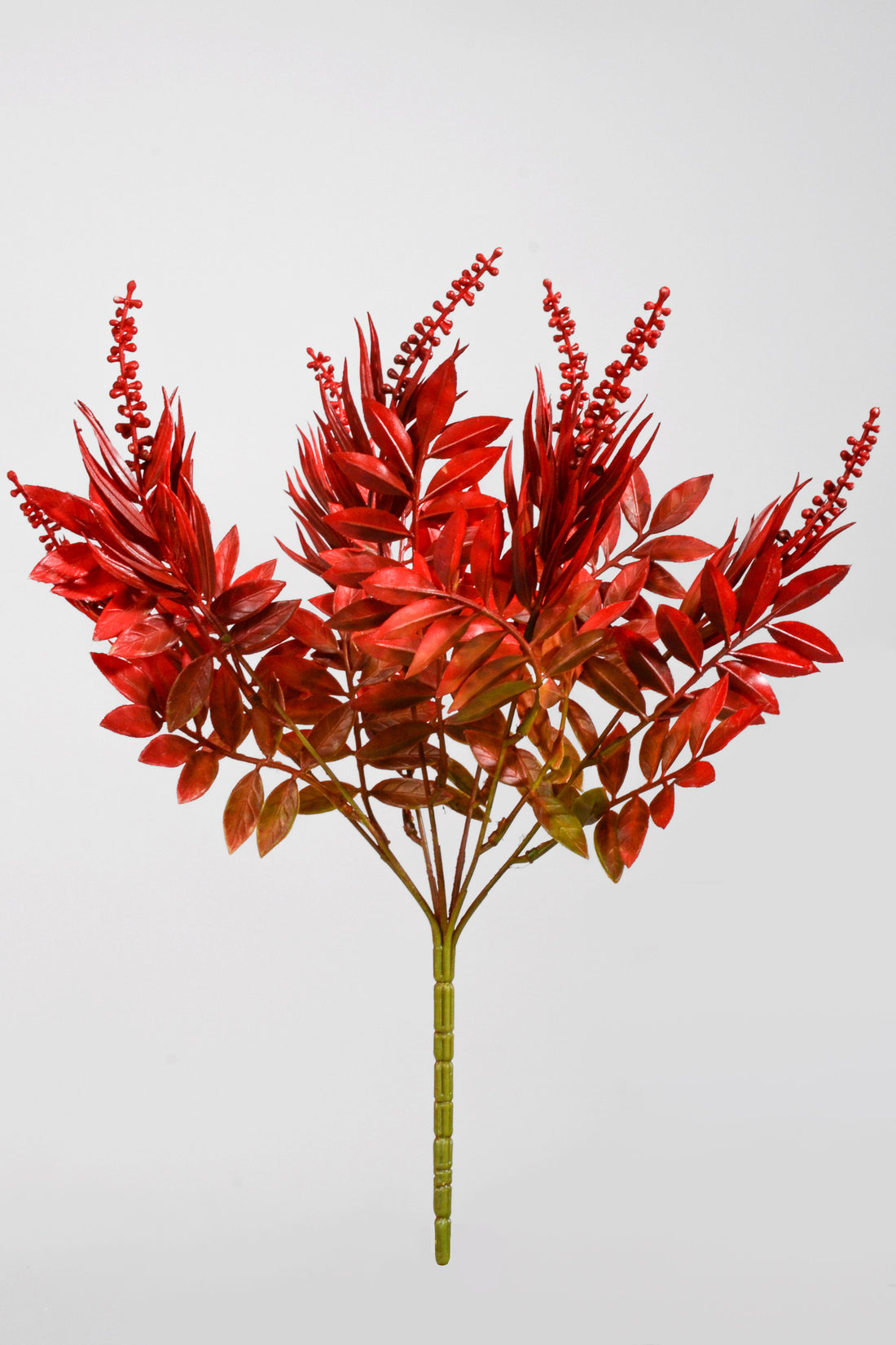 15&quot; Artificial Clethra Alniforlia Bush Red