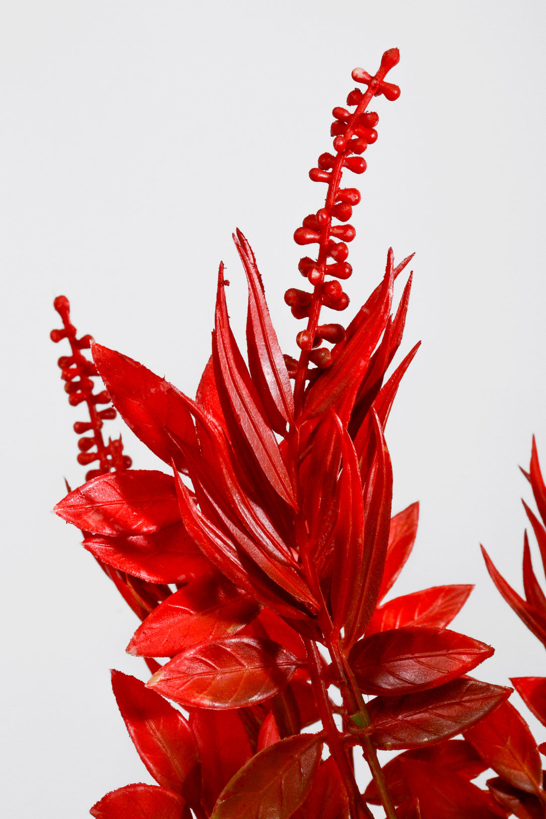 15&quot; Artificial Clethra Alniforlia Bush Red