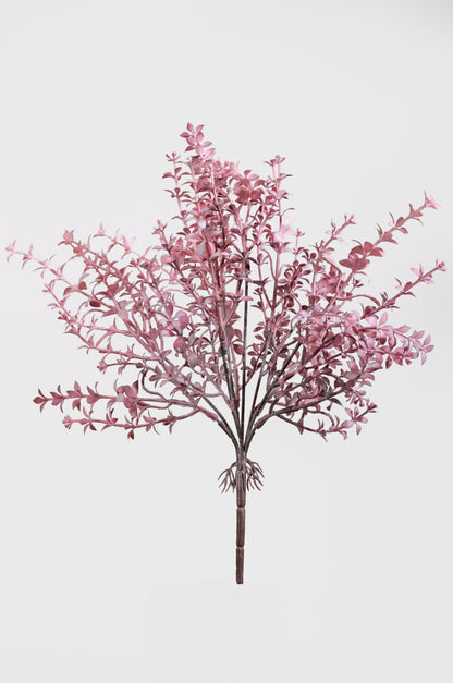 15&quot; Artificial Eucalyptus Bush Mauve