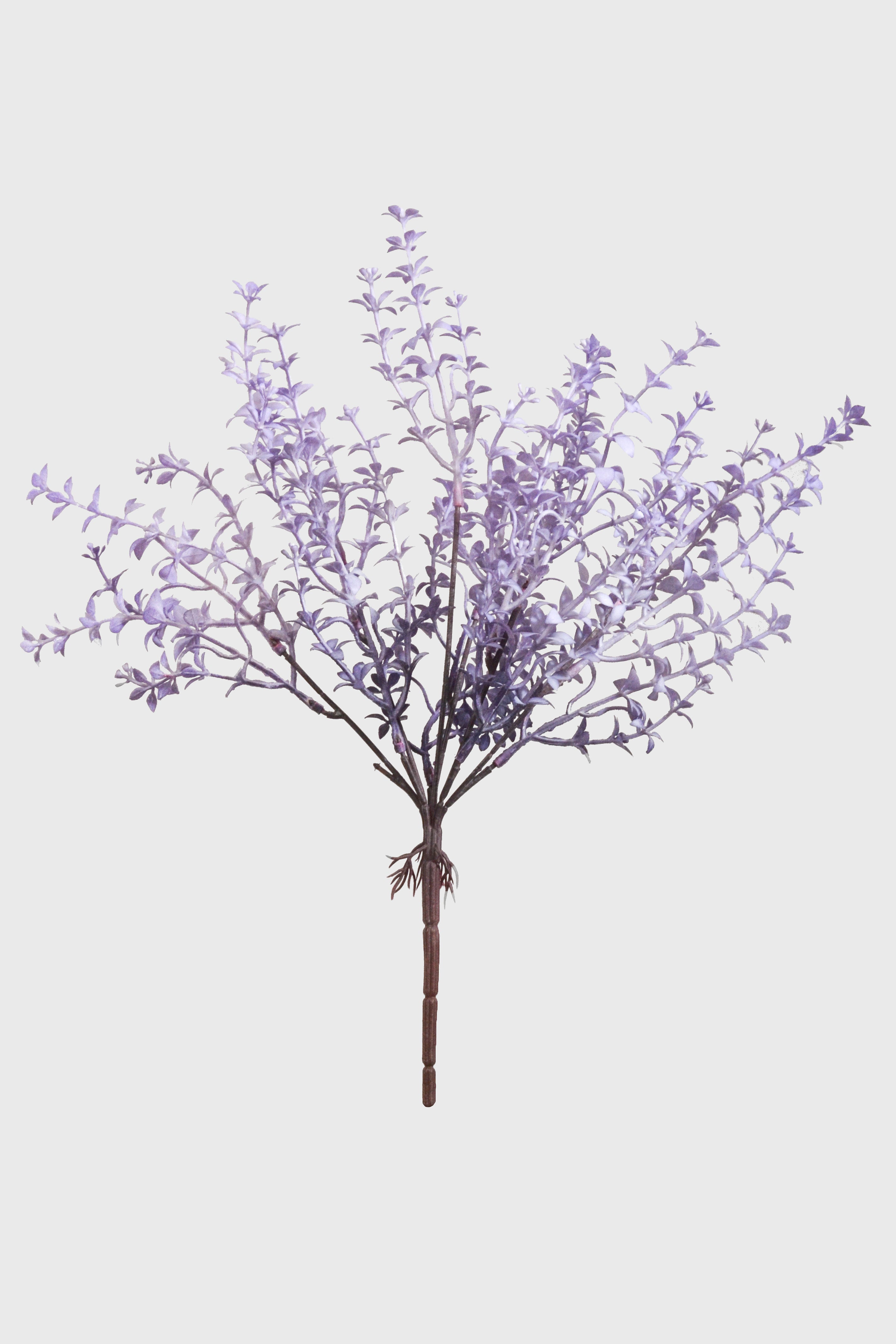 15" Artificial Eucalyptus Bush Lavender