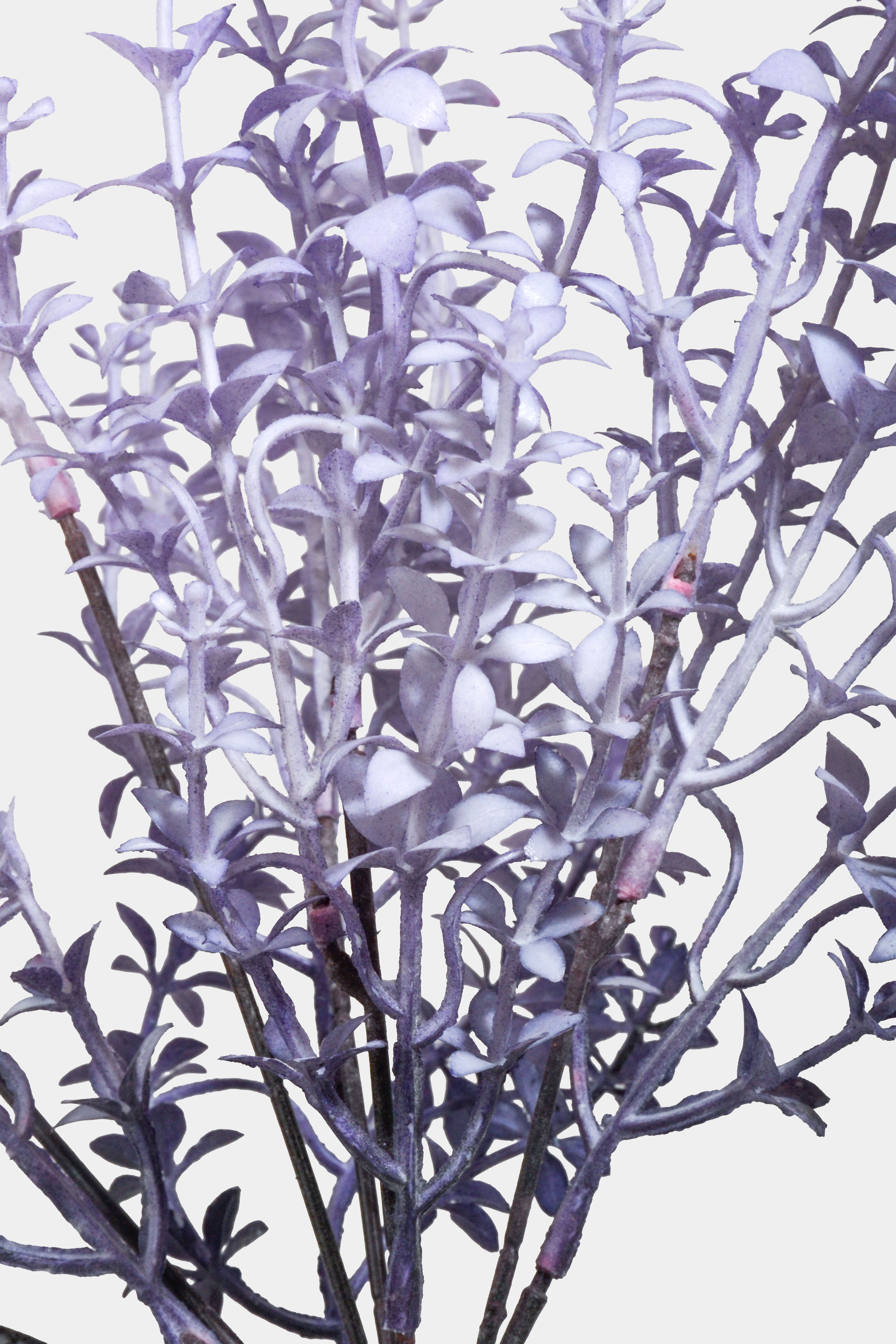 15" Artificial Eucalyptus Bush Lavender