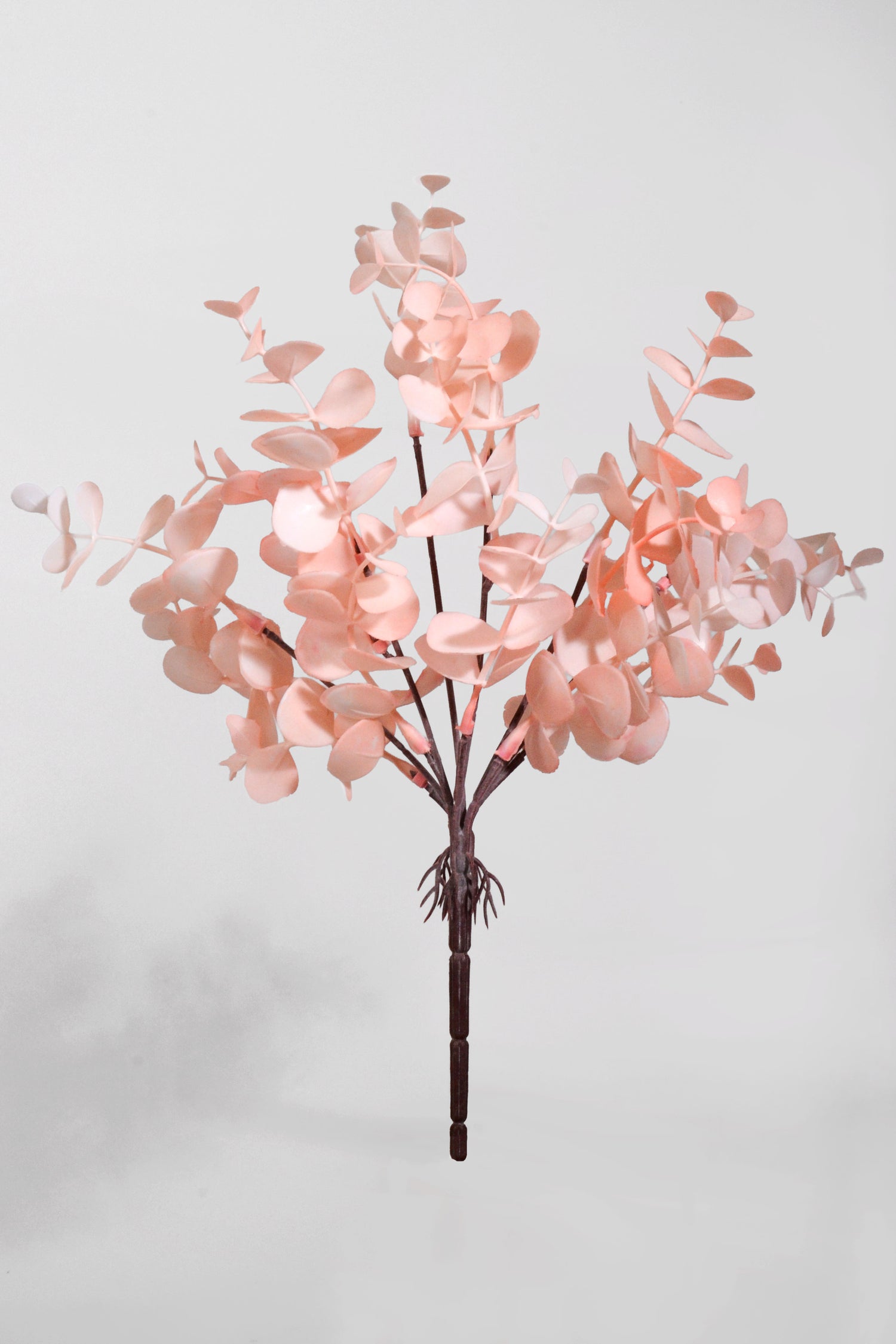 14.5&quot; Artificial Eucalyptus Bush Pink