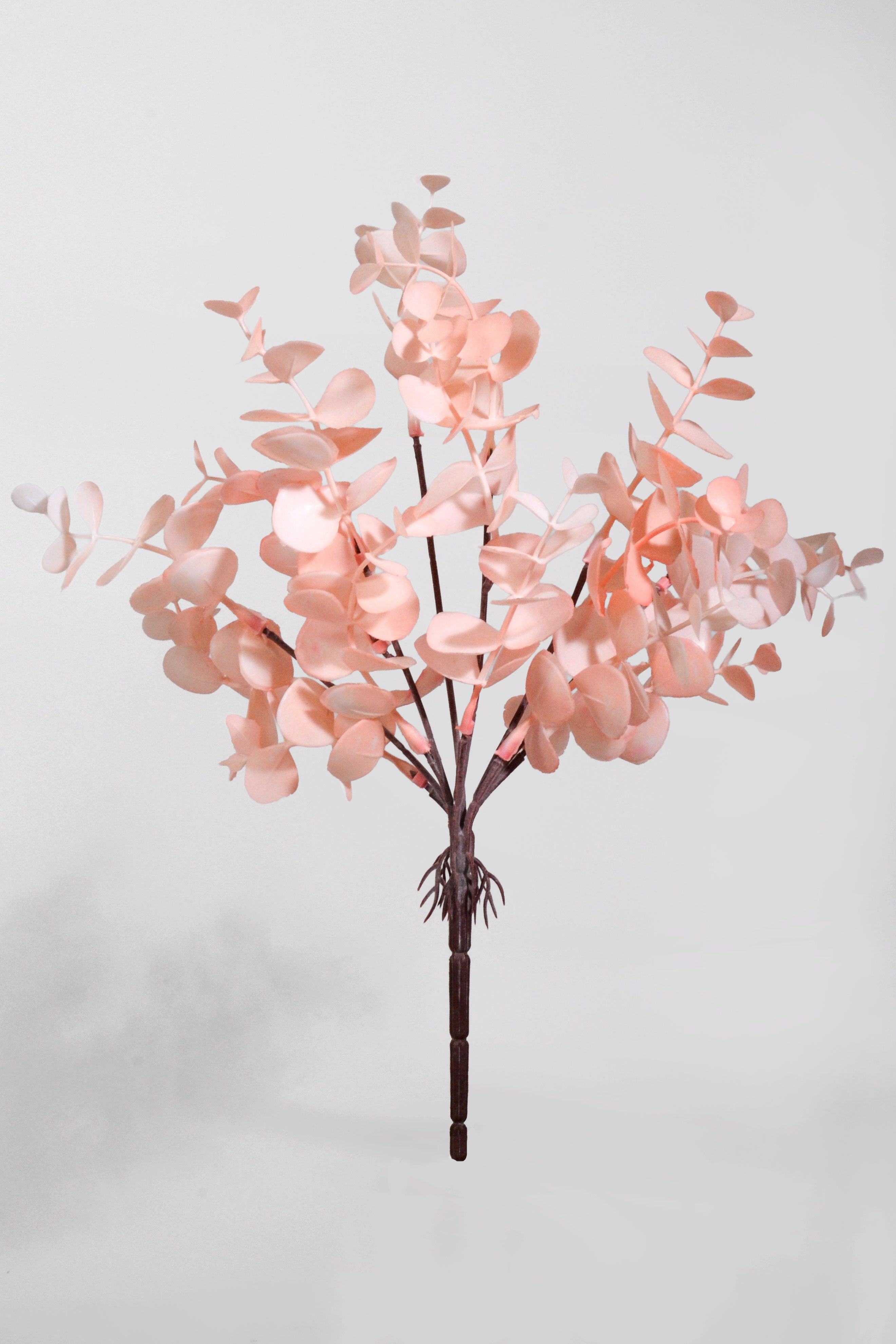 14.5&quot; Artificial Eucalyptus Bush Pink