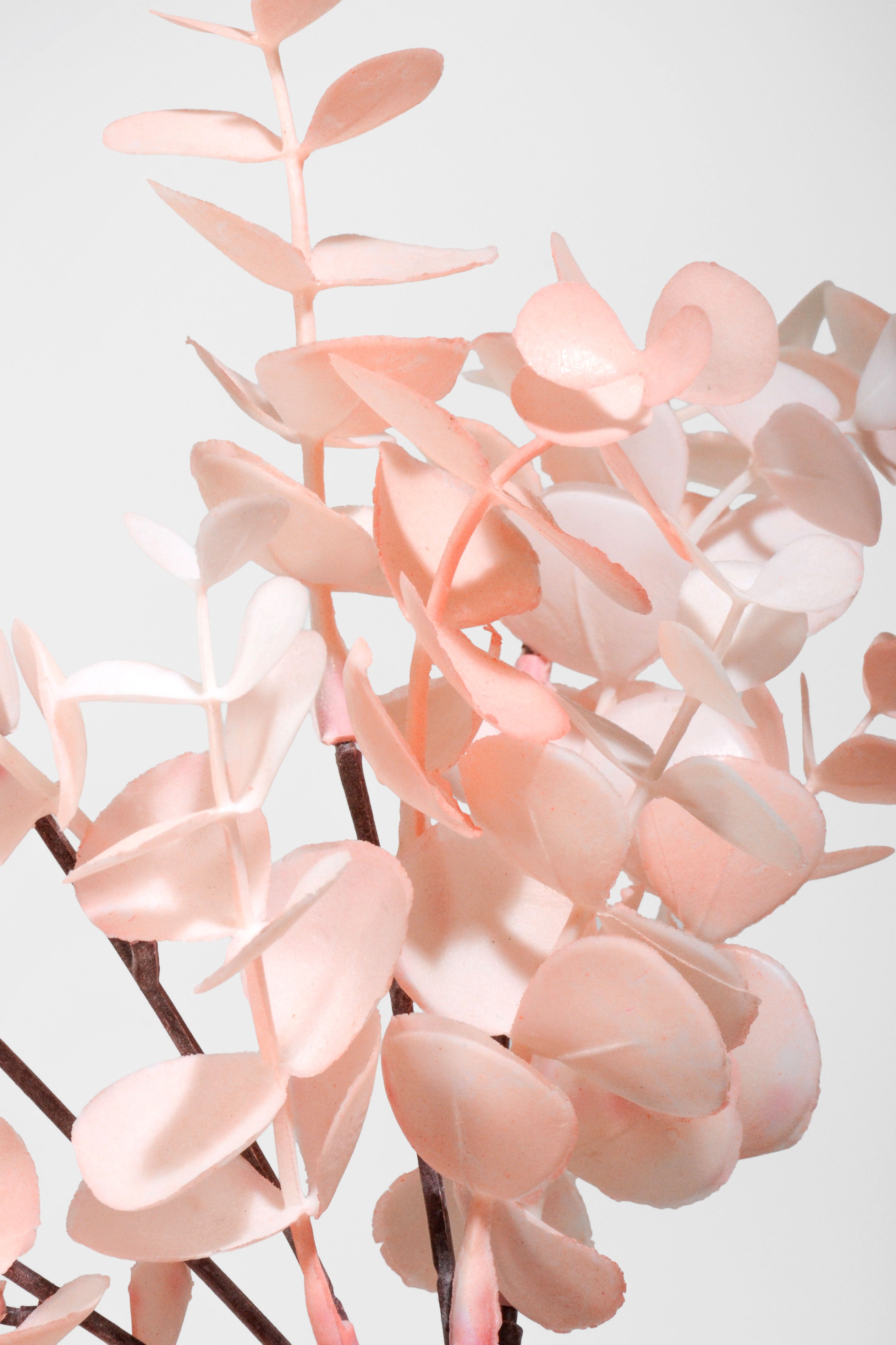 14.5&quot; Artificial Eucalyptus Bush Pink