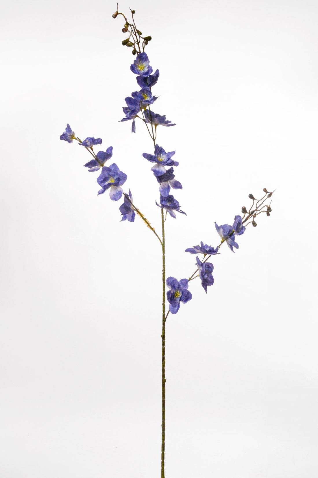 38" Silk Clematis Spray Purple