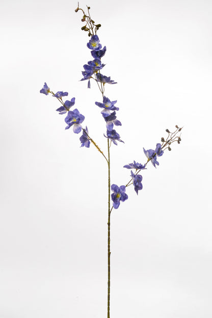 38" Silk Clematis Spray Purple