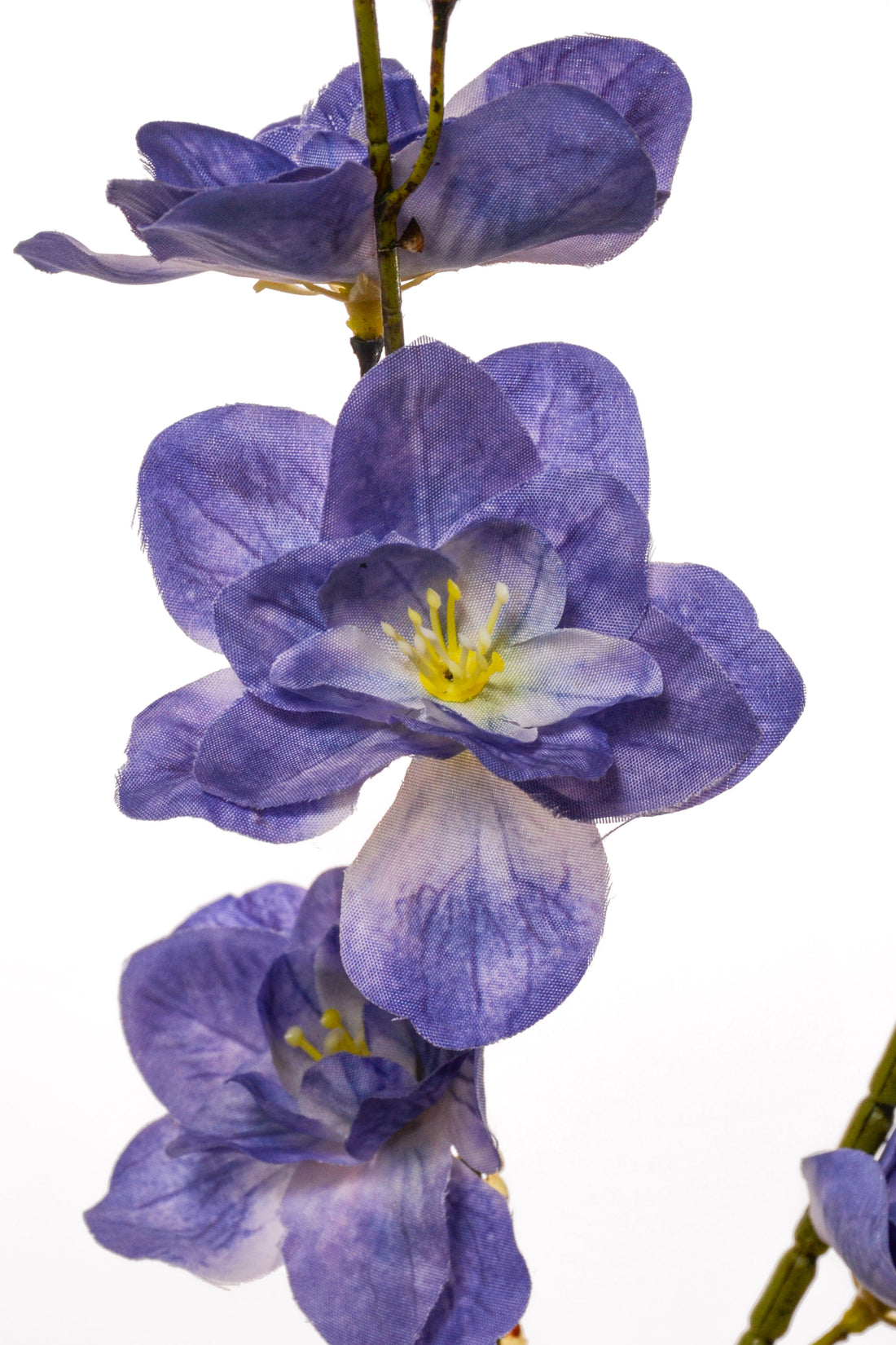 38" Silk Clematis Spray Purple