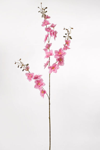 38" Silk Clematis Spray Orchid