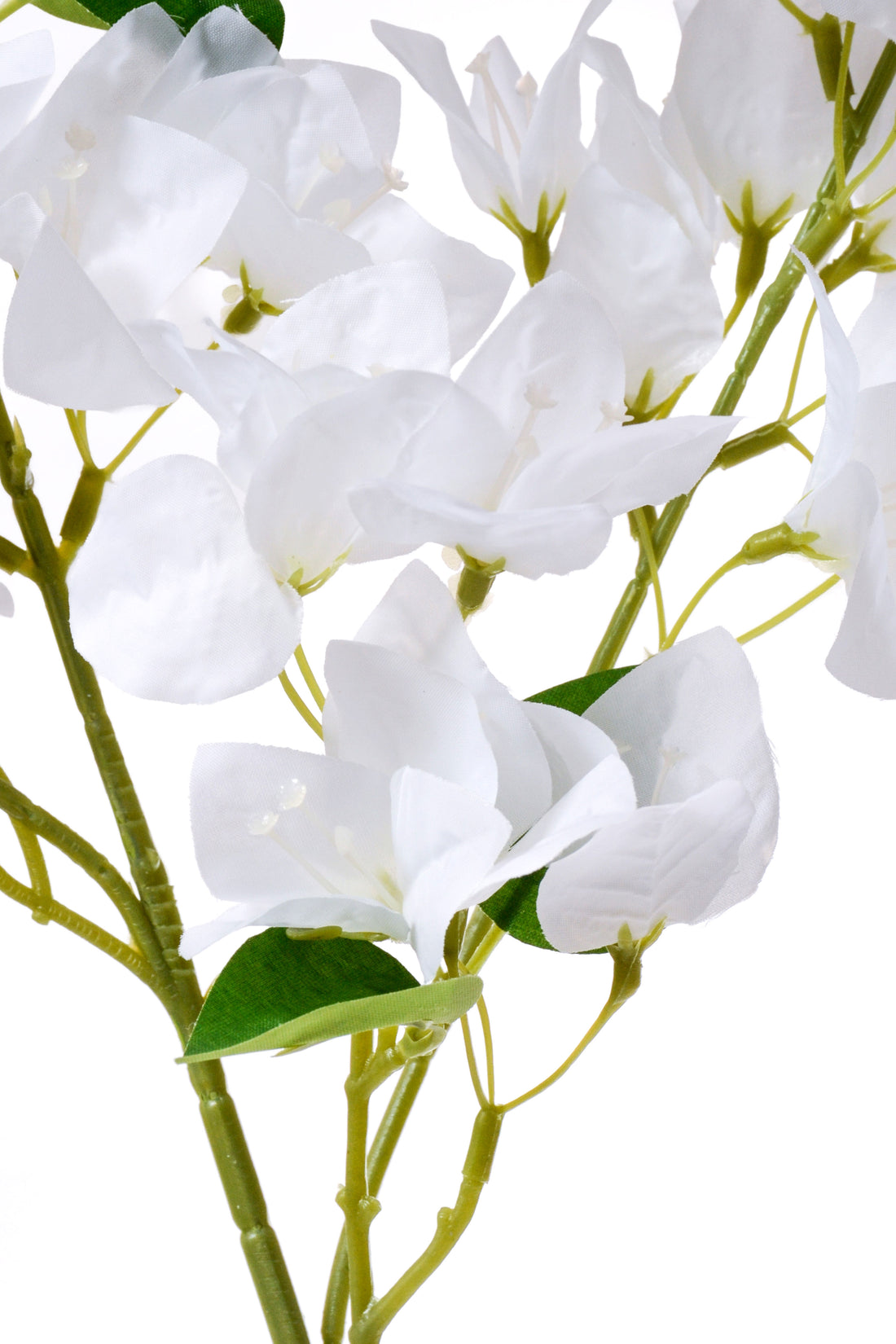 41.5&quot; Silk Bougainvillea Spray White